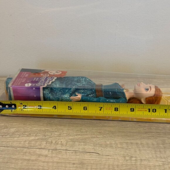 Disney Princess Merida Brave Doll Red Hair Teal Dress Matte Figure Gift Toy - Picture 5 of 11